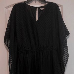 Dress Up Black Romper